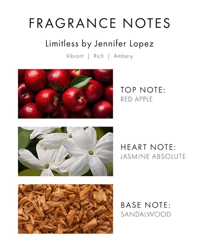 Vista 4 de Jennifer Lopez Limitless Perfume Eau De Parfum Espray 1.0 Fl Oz (1.0 fl oz)