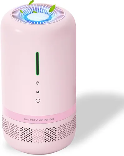 Vista 4 de Purificadores de aire para el hogar, purificador de aire pequeño HEPA para habitaciones de hasta 960 pies cuadrados, purificadores de aire