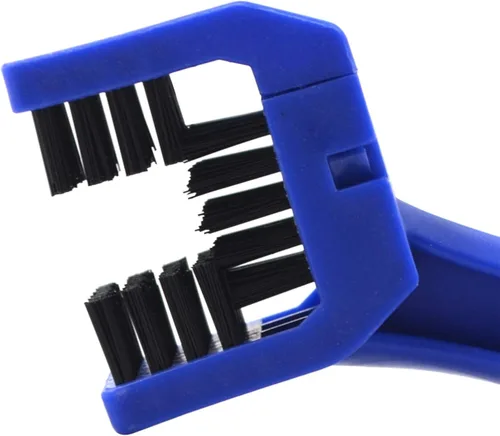 Vista 2 de AHL Herramienta de limpieza de cadenas de motocicleta y bicicleta, cadena de ciclismo, cepillo de limpieza, herramienta de limpieza para exteriores