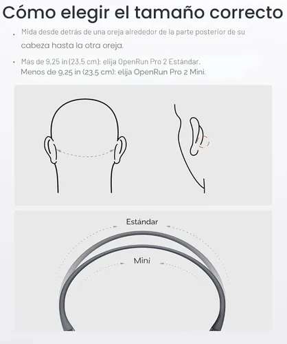 Vista 6 de SHOKZ OpenRun Pro 2 Auriculares deportivos Bluetooth con conducción ósea Naranja