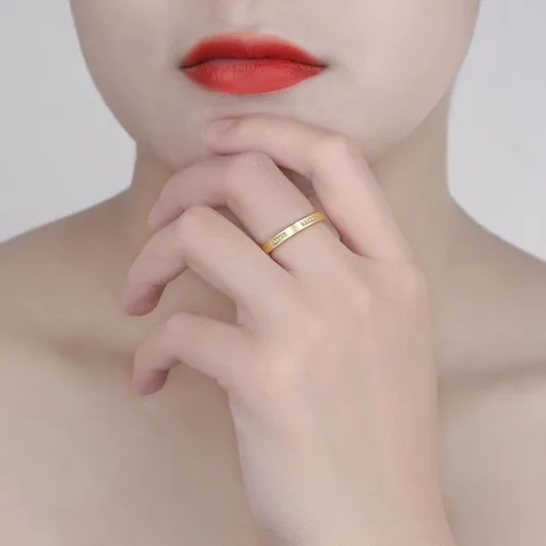 Vista 2 de LQXY Anillos apilables de plata de ley 925 para mujer Bandas de eternidad de circonita cúbica para ella