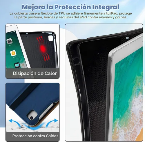 Vista 6 de Zonefoker Fundas para iPad de 6ª y 5ª Generación 2018/2017, Funda para iPad Air 2 2014, iPad Air 2013, Funda para iPad Pro 9.7 pulgadas 2016 con #12