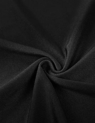 Vista 6 de Leotardo de ballet de manga corta para niños y niñas, pantalones cortos de gimnasia Negro