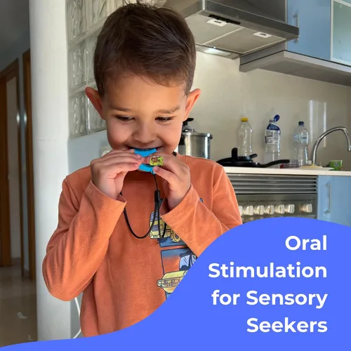 Vista 2 de 9 masticables para niños, juguetes sensoriales masticables para niños autistas, juguetes masticables para niños sensoriales con productos