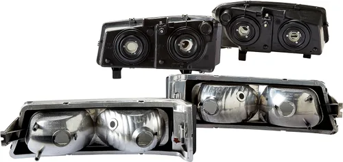 Vista 2 de Faros delanteros Chevrolet Silverado, luz señalizadora de parachoques., Gris
