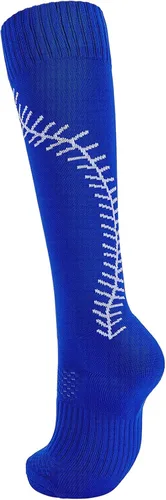 Vista 6 de American Trends Calcetines de sóftbol para niñas y adultos, calcetines de béisbol y sóftbol, calcetines deportivos con puntadas, para niñas jóvenes