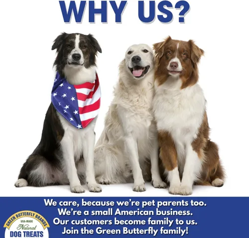 Vista 5 de Golosinas de carne de res para perros, fabricadas solo en Estados Unidos, puntas de carne de res carnosa y naturales, carne de res americana asada