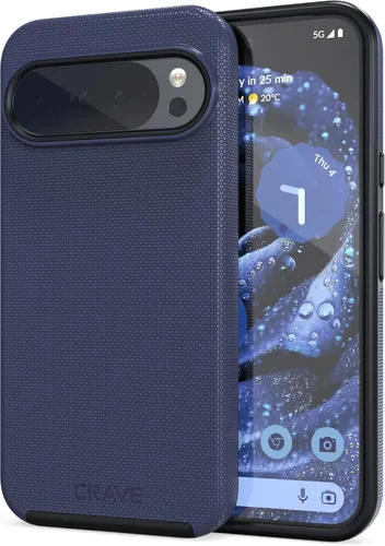 Vista 27 de Crave Dual Guard para Google Pixel 6 Pro, funda de doble capa de protección contra golpes para Google Pixel 6 Pro - Aguamarina