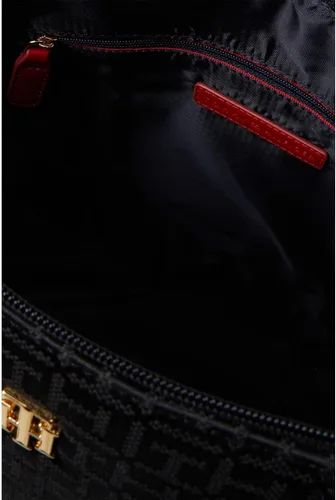 Vista 3 de Tommy Hilfiger Evelyn II Tote-Square Monogram Jacquard