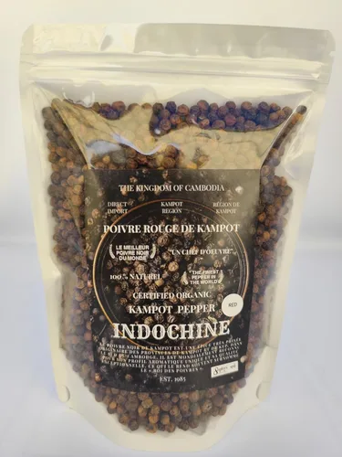 Vista 3 de Pimienta Organic Kampot, granos de pimienta Camboyanos únicos seleccionados