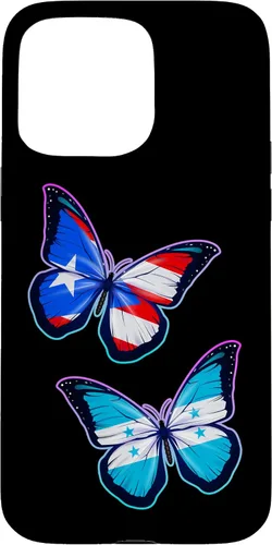 Vista 31 de Honduras Puerto Rico bicultural Roots. Butterfly Version Case for iPhone 17