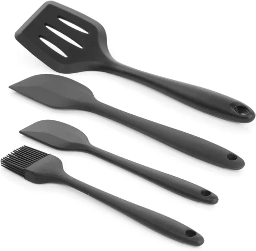 Vista 2 de Megachef Tool - Juego de utensilios de cocina, 12 piezas, color negro
