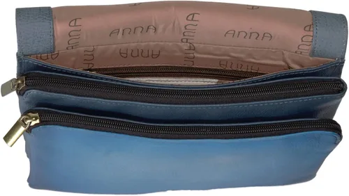 Vista 5 de Anna by Anuschka Medium Saddle Handbag