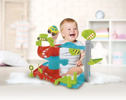 Vista 7 de Clementoni Baby, Fun Garage, 18+ Meses, 17482, Multicolor