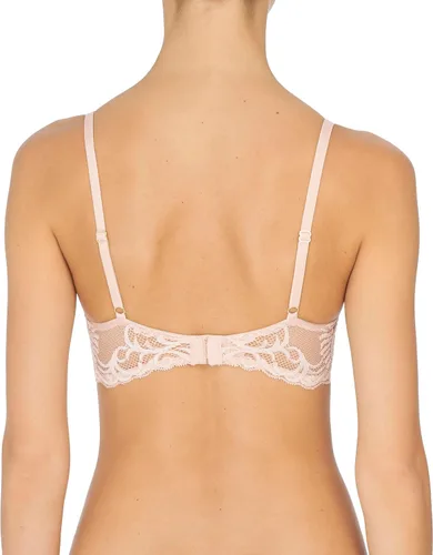 Vista 3 de Natori - Sujetador de encaje para mujer con inmersión, diseño de plumas Rosa (Cameo Rose)