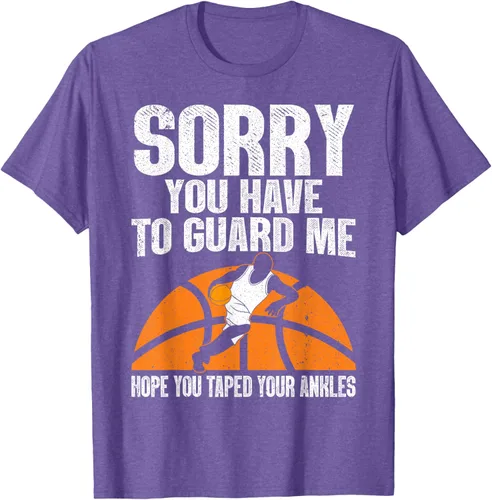 Vista 9 de Camiseta divertida de baloncesto para hombres y mujeres, Negro