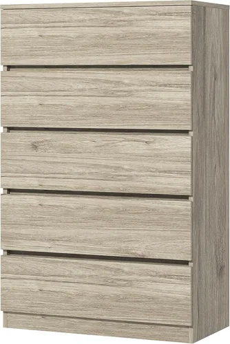 Vista 13 de furtble Cómoda de 4 cajones, cómoda para armario, cómoda pequeña, cómoda moderna para dormitorio, armario de almacenamiento para entrada, sala