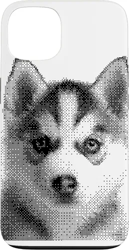 Vista 7 de Cute Siberian Husky for Dog Mom and Paw Parents Case for iPhone 16