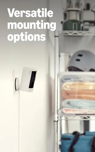Vista 5 de Cámara Ring Indoor: Seguridad para el hogar o negocio con video HD 1080p, Negro