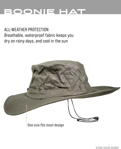 Vista 3 de FROGG TOGGS Boonie Hat - Sombrero de pesca que ofrece protección solar impermeable, transpirable