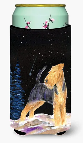 Vista 263 de Caroline's Treasures SS8447CC Starry Night English Bulldog - Enfriador para latas o botellas, lavable, funda plegable con aislamiento para bebidas