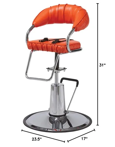 Vista 2 de Pibbs 970 Cloud Nine - Silla de estilo infantil para salones y spas, PIB-970