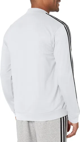 Vista 2 de adidas Men's Three Stripe Tricot Full-Zip Jacket