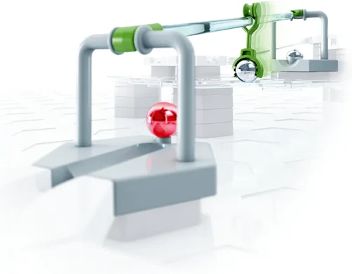 Vista 6 de Ravensburger GraviTrax Element Zipline. Se puede combinar con todas las líneas de productos GraviTrax y juguetes de construcción para niños a partir