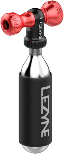 Vista 15 de LEZYNE Control Drive - Inflador de neumáticos de bicicleta de CO2, bomba de inflado de aluminio compatible con Presta & Schrader con válvula