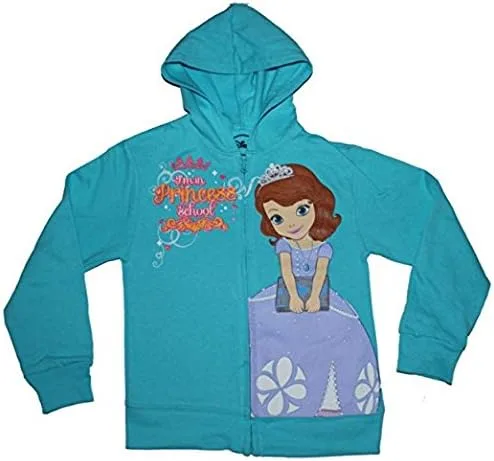 Vista 2 de Disney Sofía La Primera Princesa Niñas Sudadera con Capucha 4-6x