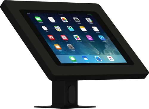 Vista 25 de VidaMount Caja cubierta con botón para el hogar y soporte giratorio e inclinable para escritorio/mesa [paquete] compatible con iPad mini 1/2/3