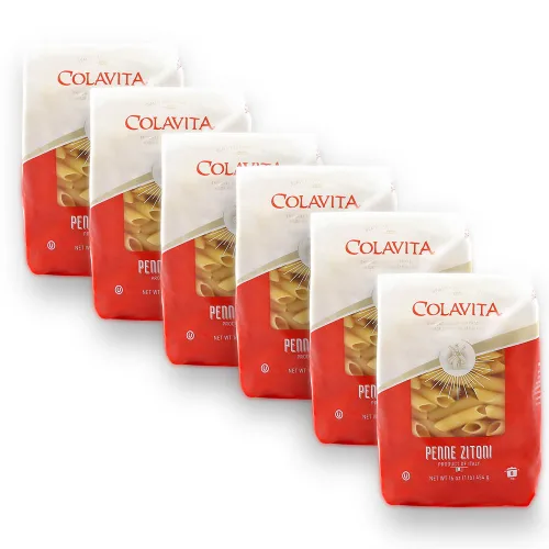 Vista 8 de Colavita Pasta Bucatini – Paquete de 6 (bolsas de 1 libra) – Auténtica pasta italiana hecha con sémola de trigo duro 100% – perfecta para salsas