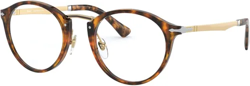 Vista 2 de Persol PO3248V - Marcos redondos para gafas graduadas HavanaDemo Lens