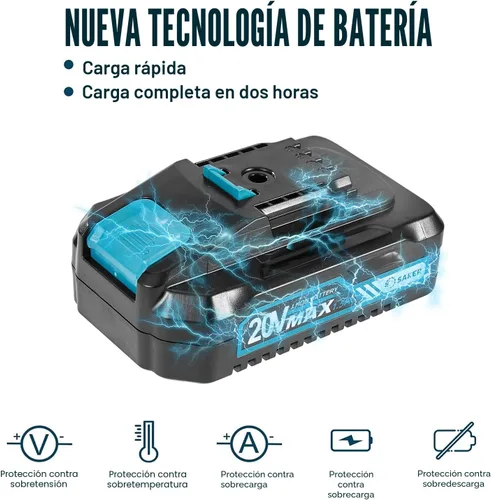 Vista 7 de Saker Mini Motosierra, Motosierras Eléctricas Portátiles Inalámbricas, Sierra de Cadena de Mano Tijeras de Podar Sierras de Cadena para Ramas