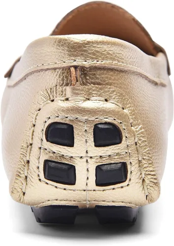 Vista 4 de BEAUSEEN - Mocasines de cuero para mujer, mocasines cómodos para conducir