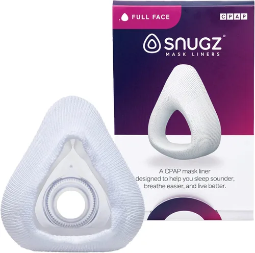 Vista 8 de Snugz Revestimientos de mascarilla nasal: lavable a máquina, talla única, se adapta a la mayoría de los revestimientos de mascarilla CPAP nasal