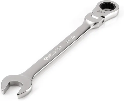 Vista 7 de TEKTON Llave combinada con cabeza flexible de 12 puntos de 22 mm WRC26422