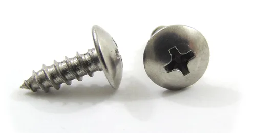 Vista 8 de Bolt Dropper #4 X 1/2 pulgada Tornillo Phillips de cabeza en t de acero inoxidable para madera (100 piezas) Tornillos de acero inoxidable 18-8
