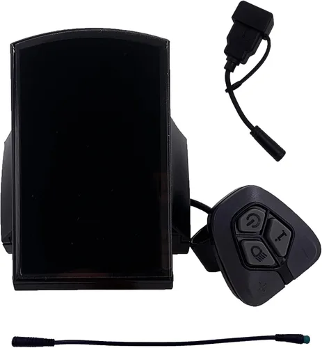 Vista 4 de Key-DISP KD986 Pantalla Ebike LCD TFT Medidor 36V 48V Velocidad para Bicicleta Eléctrica Computadora Impermeable Bicicleta Eléctrica Medidor Kit