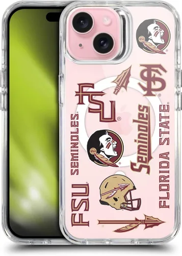 Vista 214 de Oficial Universidad Estatal de Florida FSU Soft Gel Case para iPhone de Apple 7 Plus/iPhone 8 Plus, Banner