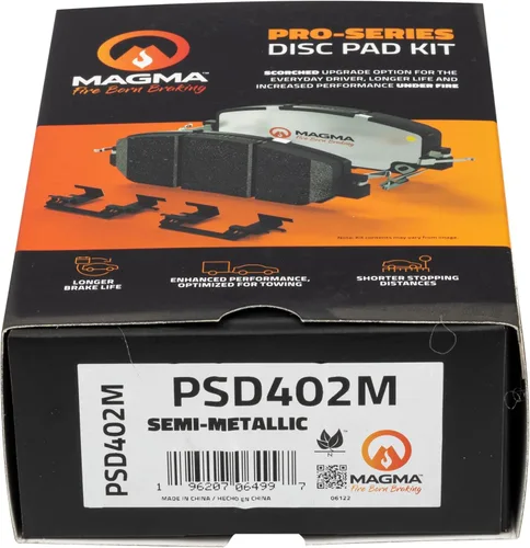 Vista 5 de MAGMA Pro-Series PSD402M Pastillas de freno semimetálicas, delanteras