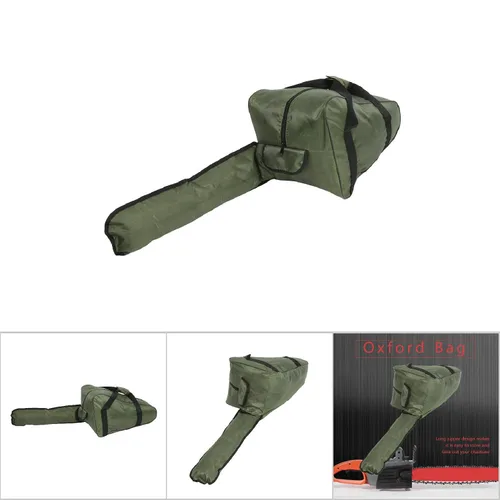Vista 5 de Estuche para motosierra, bolsa de transporte para motosierra, protección portátil, impermeable, bolsa de transporte, accesorios para motosierra