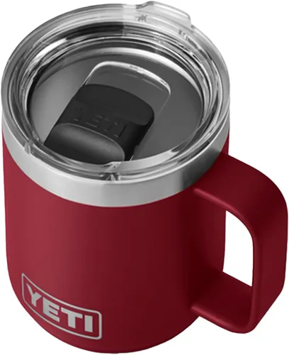 Vista 29 de YETI Rambler - Taza apilable de 10 onzas, aislada al vacío, acero inoxidable con tapa MagSlider, acero inoxidable