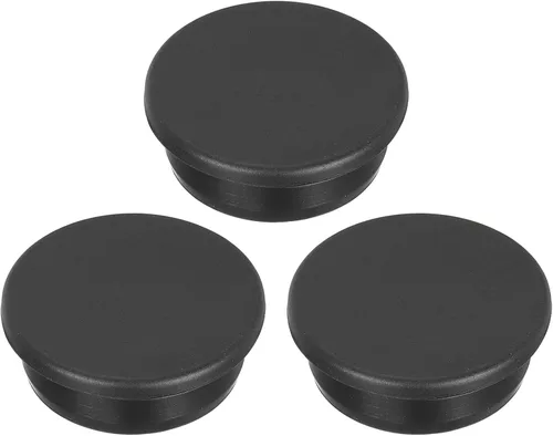 Vista 44 de MECCANIXITY - Tapones de silicona en forma de T (26mm, 1 pulgada de diámetro), color negro