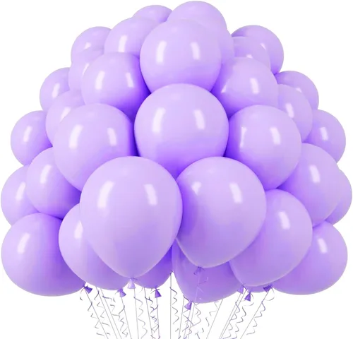 Vista 88 de Voircoloria Paquete de 90 globos de arena blanca de diferentes tamaños de 18/12/10/5 pulgadas, kit de arco de guirnalda de globos blancos arena