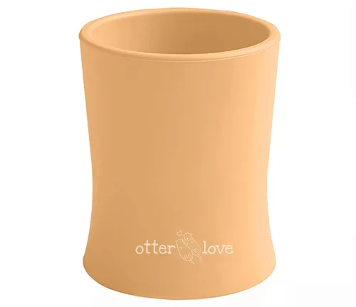 Vista 8 de otterlove Taza de entrenamiento de silicona para bebés y niños pequeños, aprobada por OT pediátrica, 100% silicona LFGB pura de platino, irrompible