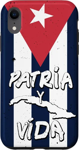 Vista 25 de Patria y Vida Cuban Flag Cuba Roots - Carcasa para iPhone 17, color negro