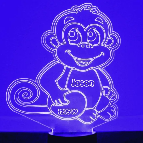 Vista 10 de MMS - Lámpara LED de noche con luna y estrellas, personalizada con tu nombre o texto, control remoto con 15 colores, 4 modos de luz, lámpara LED