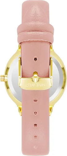 Vista 3 de Nine West Reloj con correa de esfera floral para mujer