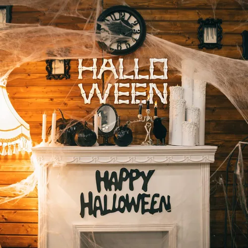 Vista 4 de 300 piezas de mini huesos de esqueleto de Halloween de plástico blanco falsos pequeños huesos humanos de las cavernas en miniatura